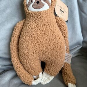 Lulu & Coco Tan Sloth Plush
